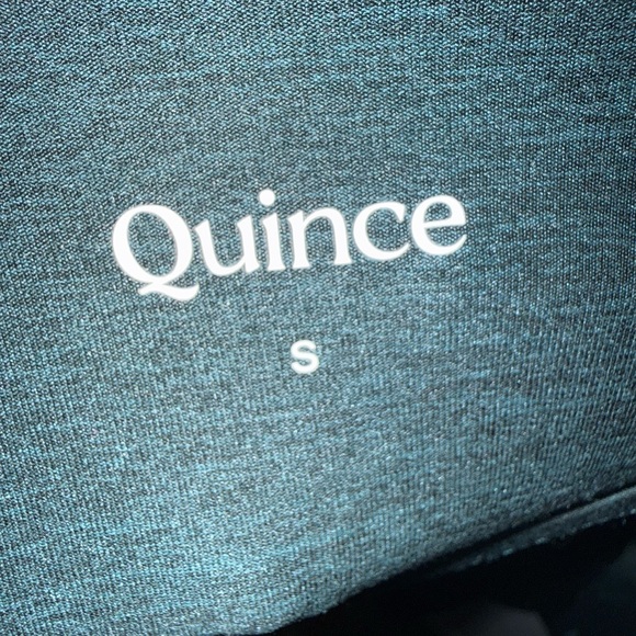 Quince Knit Breeze Heather Green Long Sleeve Top - Picture 4 of 6